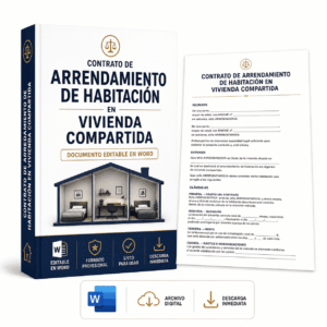 contrato de arrendamiento de habitación en vivienda compartida