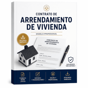 Contrato de arrendamiento de vivienda